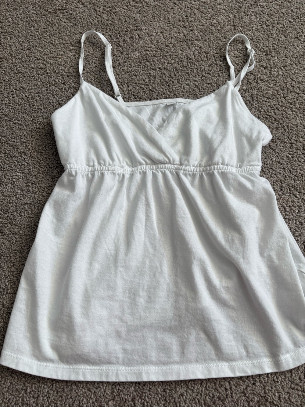 Uniqlo cross-over babydoll tank